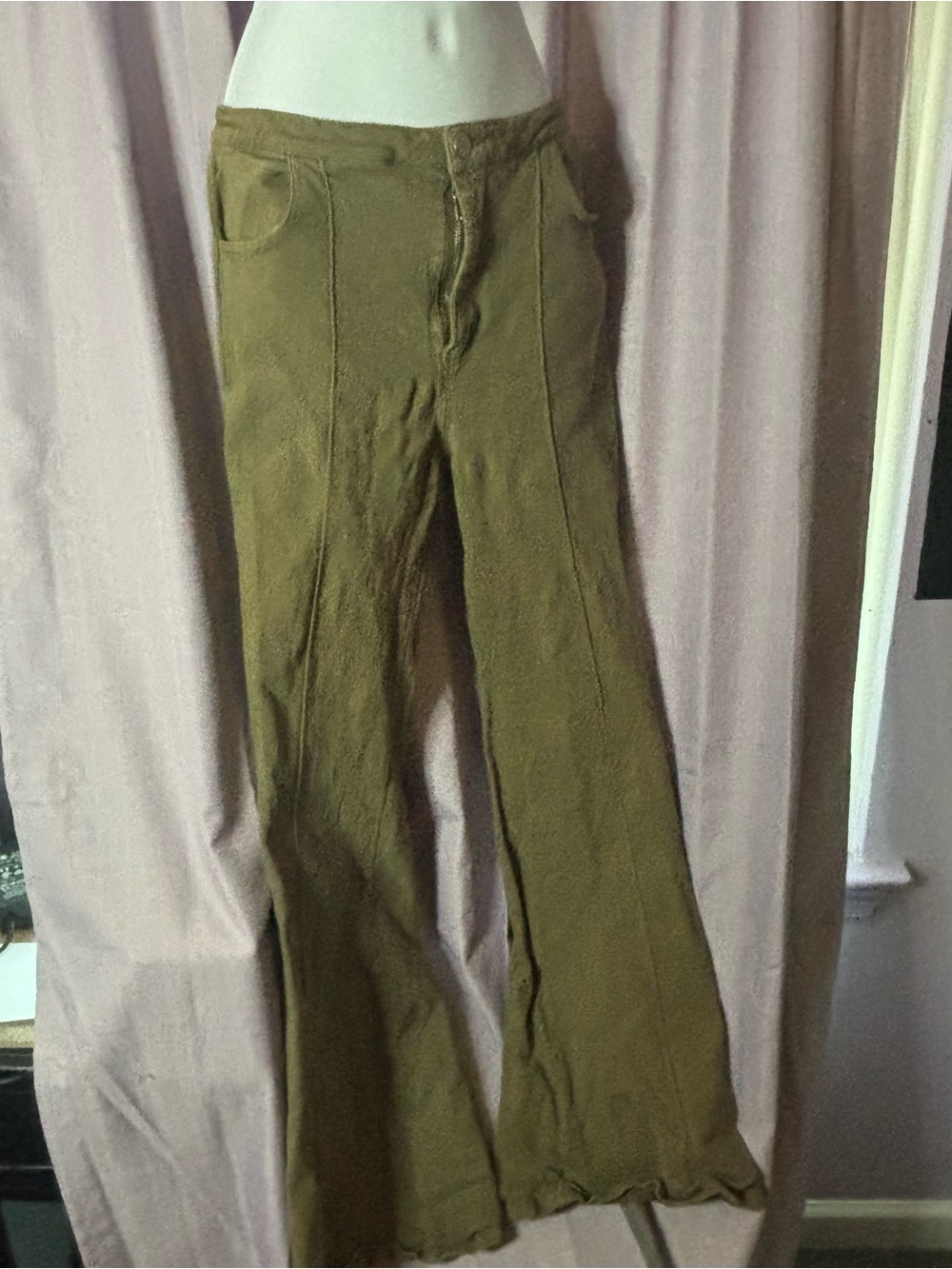Windsor Olive-Tone Bootcut Men’s Jeans